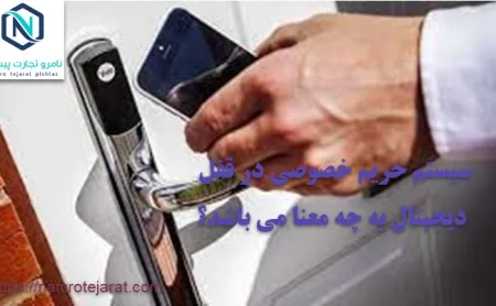 نامرو تجارت پیشتاز 57 سیستم حریم خصوصی در قفل دیجیتال به چه معنا می باشد؟